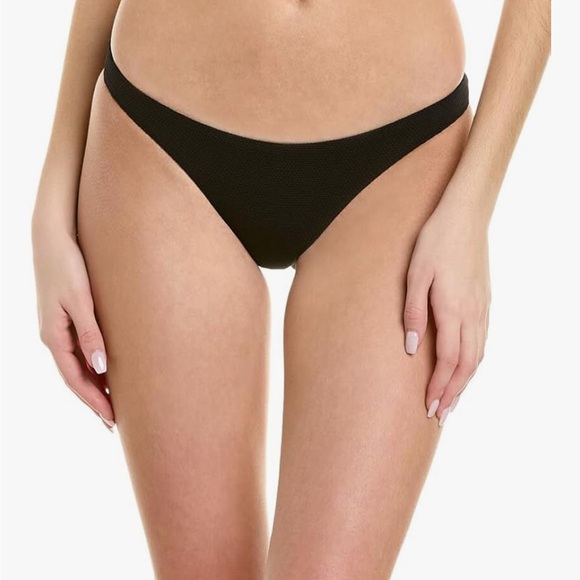 Melissa Odabash Cali Bikini Bottom Black IT 46 / US Size 10 NWT - Picture 1 of 5